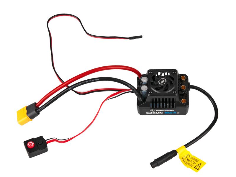 Hobbywing Ezrun MAX10 G2 Regler 80 Amp, 2 - 3s LiPo, BEC 5A