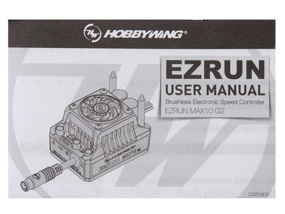 Hobbywing Ezrun MAX10 G2 Regler 80 Amp, 2 - 3s LiPo, BEC 5A