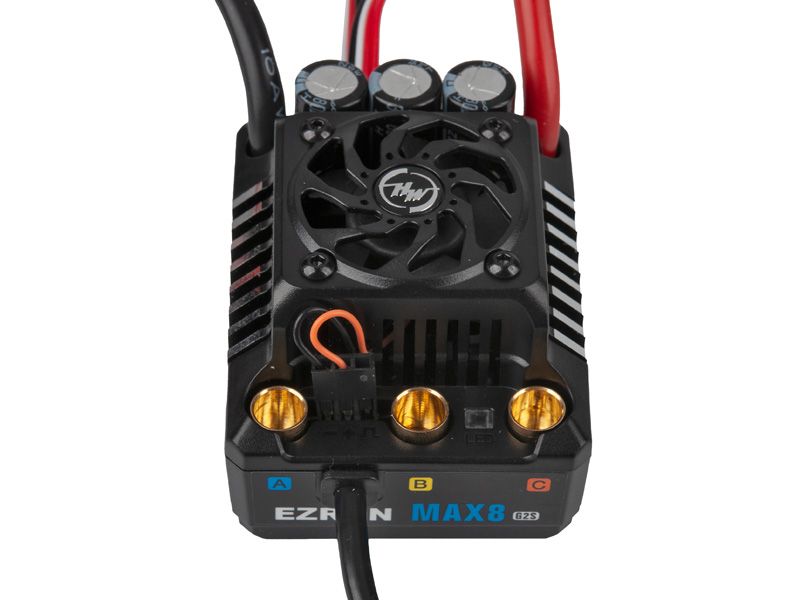 Hobbywing Ezrun MAX8 G2S Regler 160A, 3 - 6s LiPo, BEC 6A