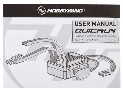 Hobbywing QuicRun 1060 für 1:10 RC Autos 60A Brushed Regler