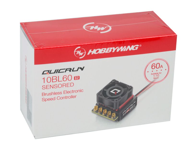Hobbywing QuicRun 10BL60 G2 Crawler 60A Sensored Regler