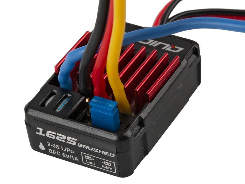 Hobbywing QuicRun 1625 Brushed Regler 25A für 1:16, 1:18 Fahrzeuge