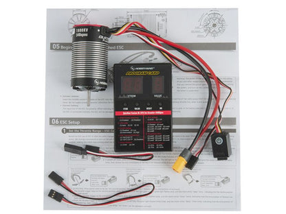 Hobbywing QuicRun Fusion Combo mit 540spec - 1800kV Motor für 1:10 Rock Crawler