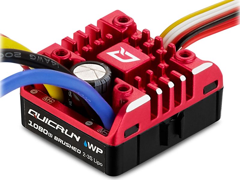 Hobbywing QuicRun WP1080-G2 Crawler Brushed Regler 80A, BEC 4A