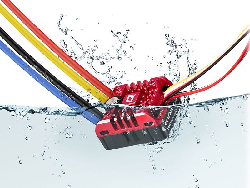 Hobbywing QuicRun WP1080-G2 Crawler Brushed Regler 80A, BEC 4A