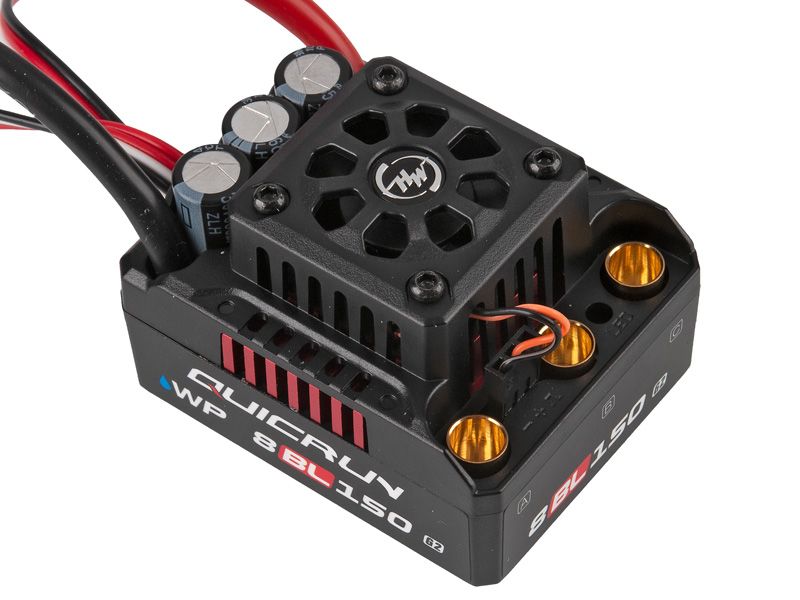 Hobbywing QuicRun WP8BL150 G2 Brushless Regler 150A 3-6s für 1:8 Fahrzeuge
