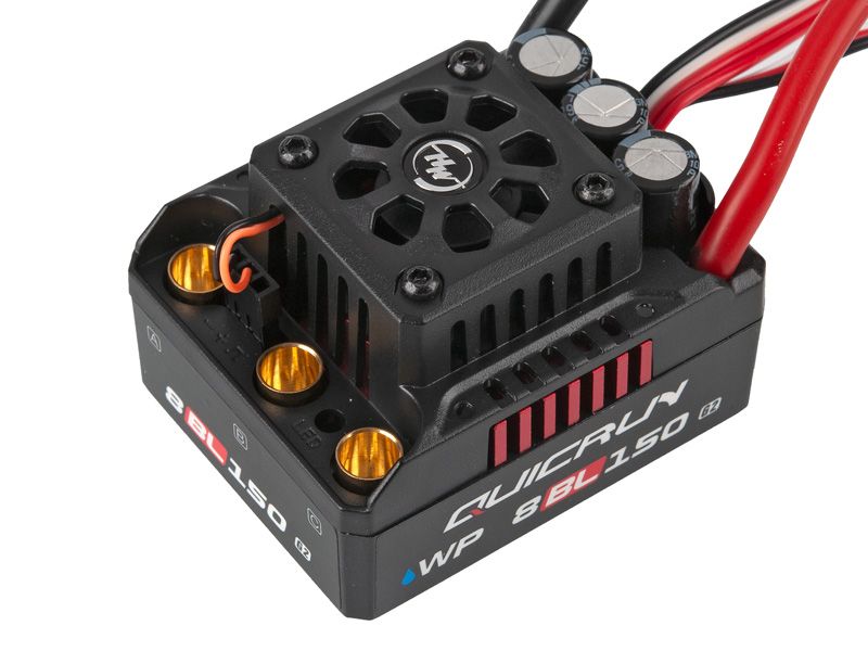 Hobbywing QuicRun WP8BL150 G2 Brushless Regler 150A 3 - 6s für 1:8 Fahrzeuge