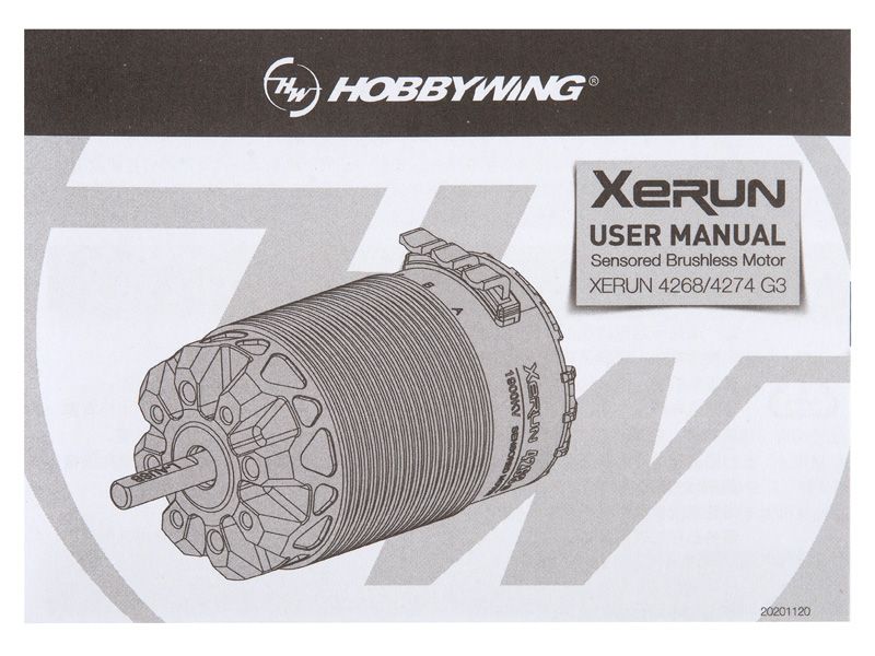 Hobbywing Xerun 4268SD Brushless Motor 2000KV G3 Sensored