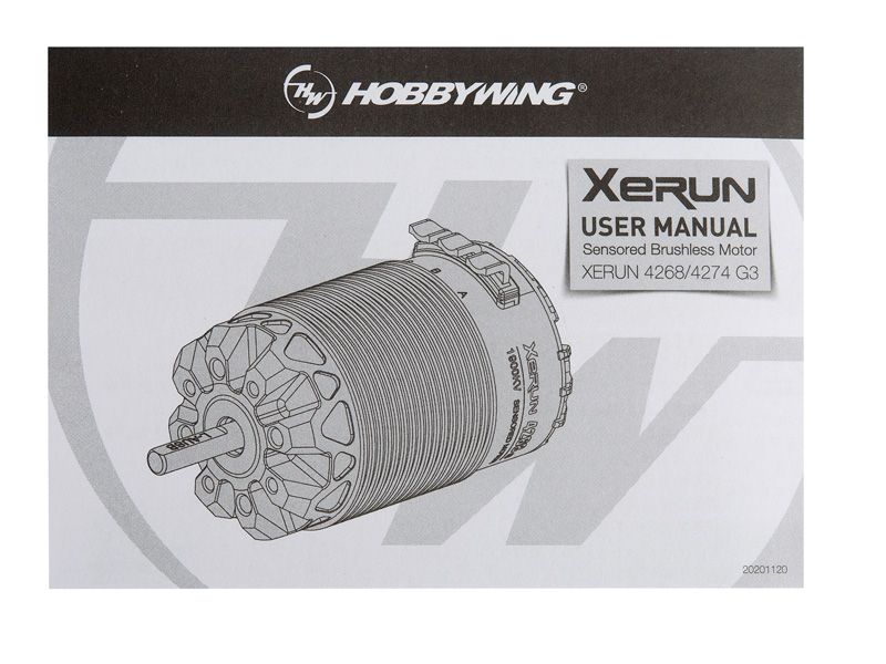 Hobbywing Xerun 4268SD Brushless Motor 2800KV G3 Sensored