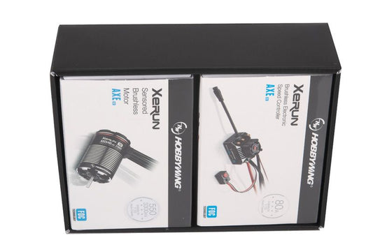 Hobbywing Xerun Axe540L R2-3300kV FOC Combo für 1:10 Rock Crawler Fahrzeuge