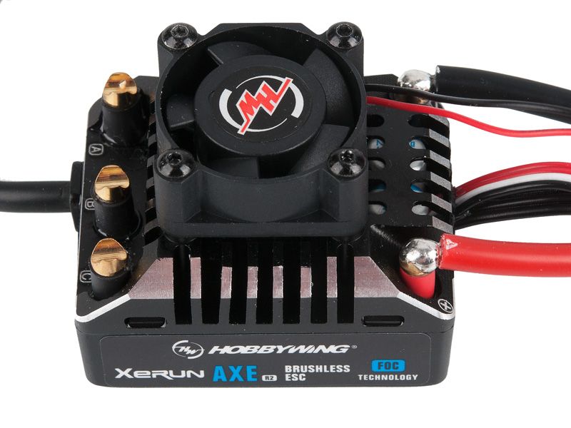 Hobbywing Xerun Axe540L R2-3300kV FOC Combo für 1:10 Rock Crawler Fahrzeuge
