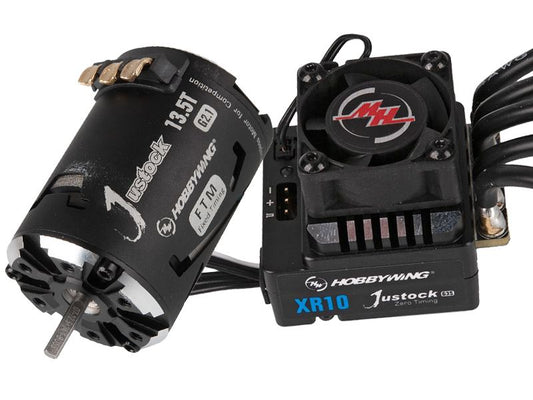 Hobbywing Xerun Justock Combo G3S mit 13.5 Turn 3200kV für 1:10 Stock