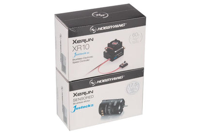 Hobbywing Xerun Justock Combo G3S mit 17.5 Turn 2450kV für 1:10 Stock