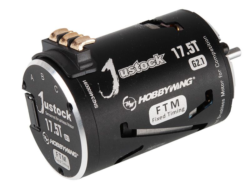 Hobbywing Xerun Justock Combo G3S mit 17.5 Turn 2450kV für 1:10 Stock