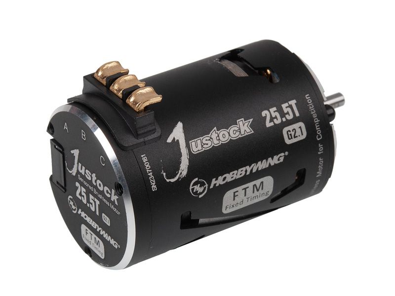 Hobbywing Xerun Justock Combo G3S mit 25.5 Turn 1600kV für 1:10 Crawler, F1