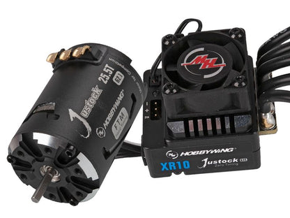 Hobbywing Xerun Justock Combo G3S mit 25.5 Turn 1600kV für 1:10 Crawler, F1