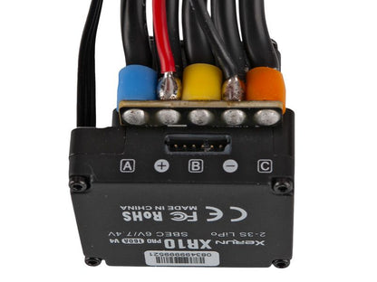 Hobbywing Xerun XR10 Pro Brushless Regler Schwarz 160A, 2 - 3s LiPo