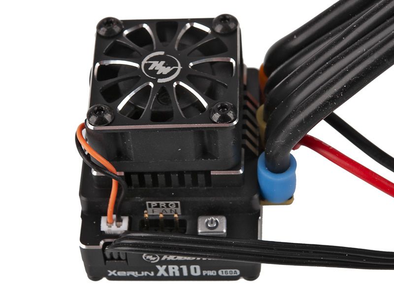 Hobbywing Xerun XR10 Pro Brushless Regler Schwarz 160A, 2 - 3s LiPo