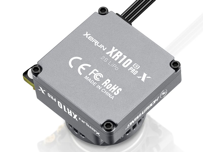 Hobbywing Xerun XR10 Pro G3X Brushless Regler 160A, 2s LiPo