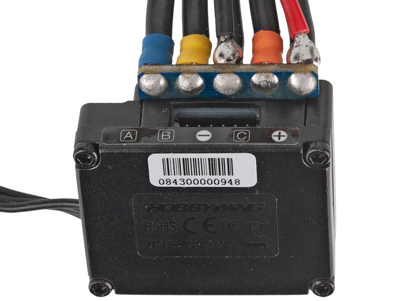 Hobbywing Xerun XR10 Stock Brushless Regler 80A 1S LiPo, BEC 3A für 1:12 Fahrzeuge