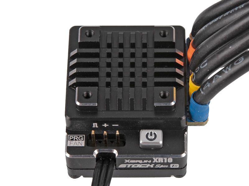 Hobbywing Xerun XR10 Stock Brushless Regler 80A 1S LiPo, BEC 3A für 1:12 Fahrzeuge