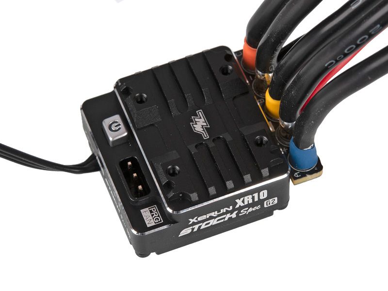 Hobbywing Xerun XR10 Stock Spec Brushless Regler 100A, 2s LiPo, BEC 5A