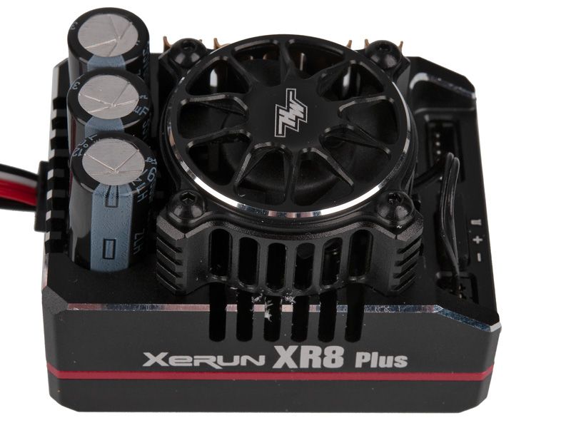 Hobbywing Xerun XR8 Plus G2 Brushless Regler 200A 2-6S LiPo für 1:8 Fahrzeuge
