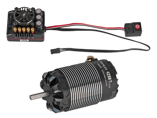 Hobbywing Xerun XR8 Plus G2S Combo + 4268 - 1900kV Brushlessmotor für 1:8 Buggy Fahrzeuge