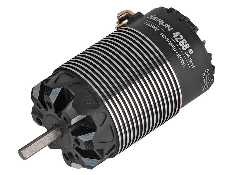 Hobbywing Xerun XR8 Plus G2S Combo + 4268 - 1900kV Brushlessmotor für 1:8 Buggy Fahrzeuge