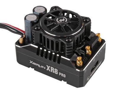 Hobbywing Xerun XR8 Pro G3 Brushless Regler 200A 2 - 4S LiPo für 1:8 Fahrzeuge