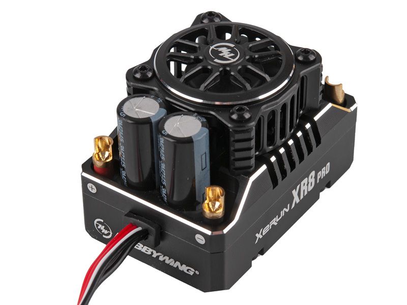 Hobbywing Xerun XR8 Pro G3 Brushless Regler 200A 2-4S LiPo für 1:8 Fahrzeuge