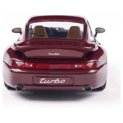 Solido Porsche 911 (993) Turbo 1997 - Red 1:18 Modell