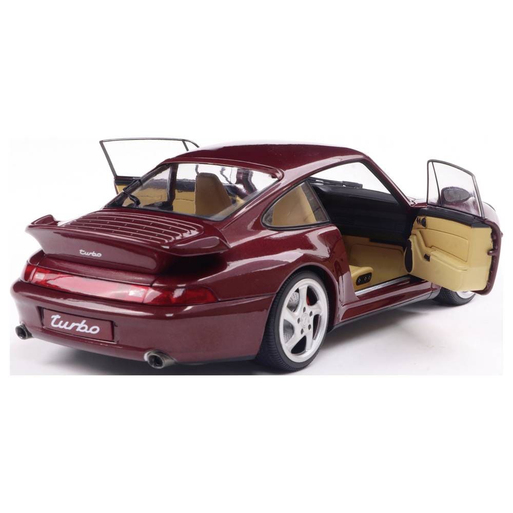 Solido Porsche 911 (993) Turbo 1997 - Red 1:18 Modell