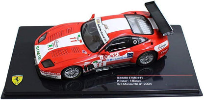 IXO Models Ferrari 575 M #11 Giesse 3rd Monza FIA GT 2004 1:43 - Artexio