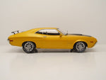 IXO Models Ford Gran Torino Sport 1972 Yellow/Black 1:18 Modell