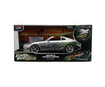 Jadatoys Brian's Toyota Supra - Fast & Furious 1:24 Modell