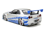 Jadatoys Nissan Skyline GT-R R34 2002 - Fast & Furious 1:24 Modell