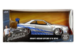 Jadatoys Nissan Skyline GT-R R34 2002 - Fast & Furious 1:24 Modell