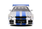 Jadatoys Nissan Skyline GT-R R34 2002 - Fast & Furious 1:24 Modell