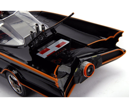 Jadatoys Batmobile Classic TV Series 1966 with Batman & Robin figure 1:18 Modell - Artexio