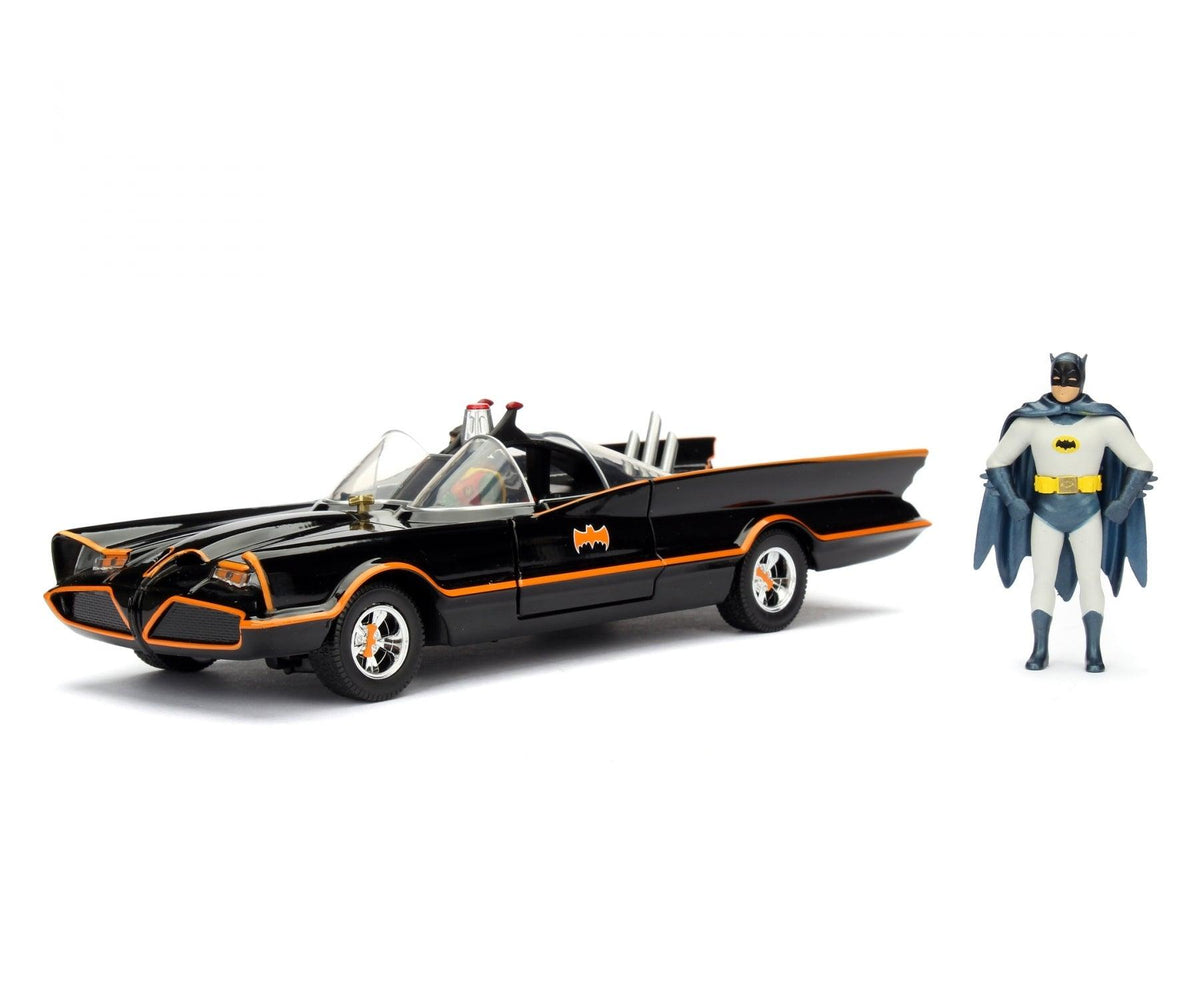 Jadatoys Batmobile Classic TV Series 1966 with Figures 1:24 Modell