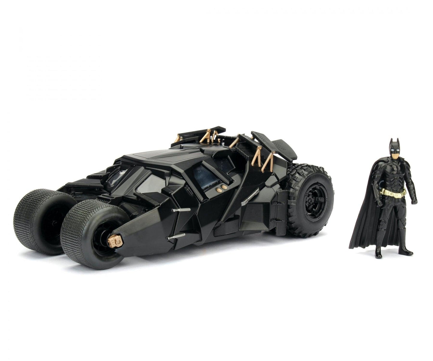 Jadatoys Batmobile Tumbler with Diecast Batman Figure - The Dark Knight (2008) 1:24 Modell - Artexio