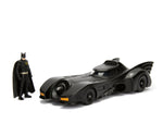 Jada Toys Batmobile with Diecast Batman Figure - Batman (1989) 1:24 Model