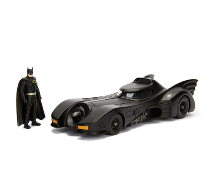 Jadatoys Batmobile with Diecast Batman Figure - Batman (1989) 1:24 Modell - Artexio