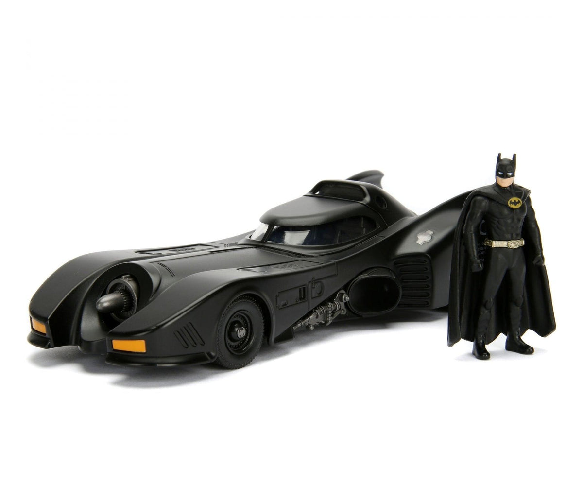 Jadatoy's Batmobile with Diecast Batman Figure - Batman (1989) 1:24 Model