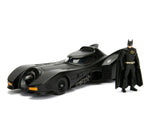 Jada Toys Batmobile with Diecast Batman Figure - Batman (1989) 1:24 Model
