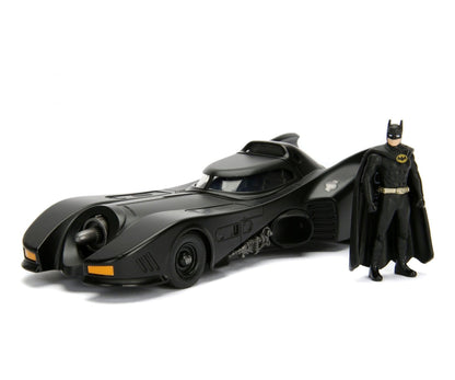 Jadatoys Batmobile with Diecast Batman Figure - Batman (1989) 1:24 Modell - Artexio