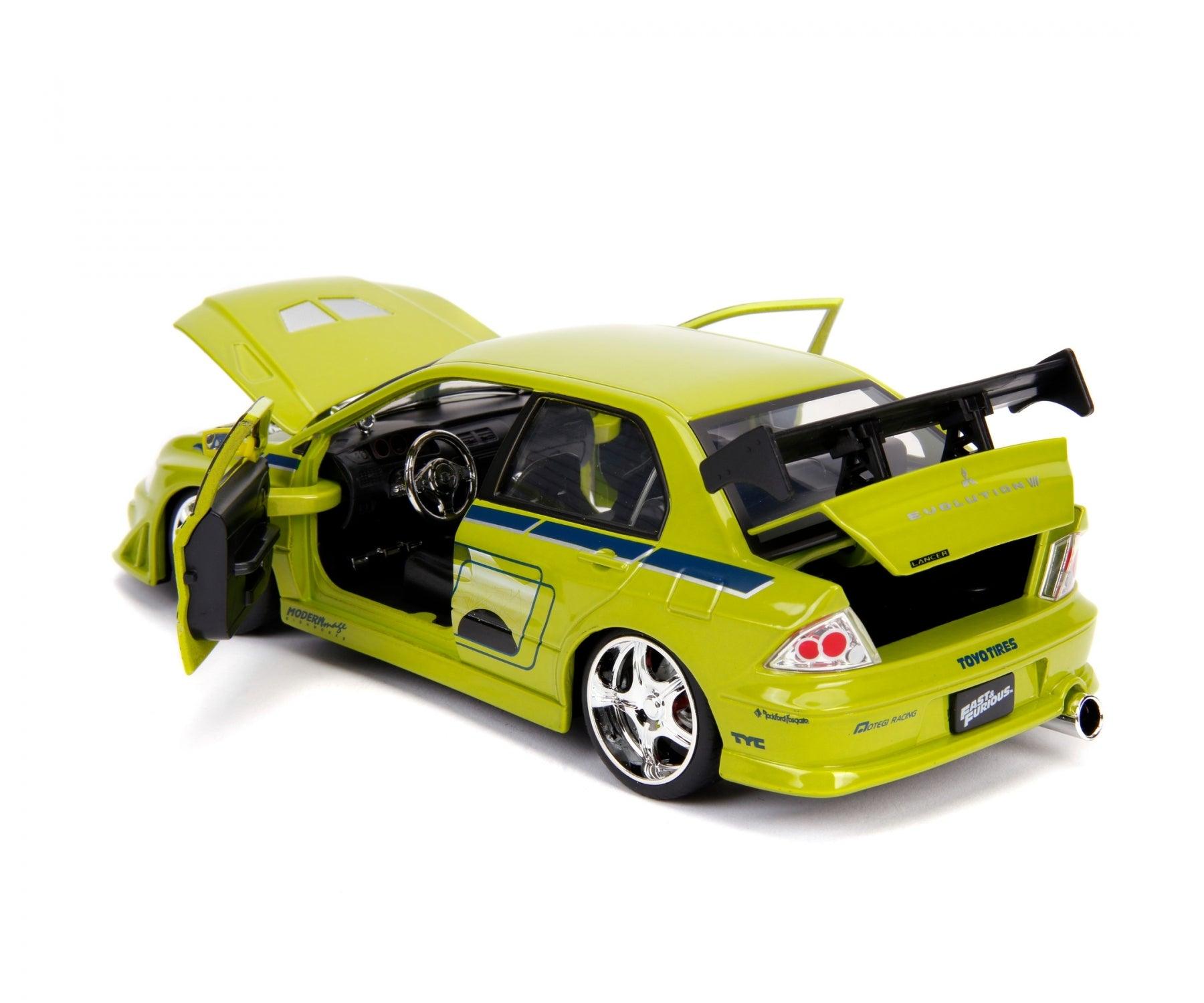 Jadatoys Brian's Mitsubishi Lancer Evolution VII - Fast & Furious 1:24 Modell - Artexio