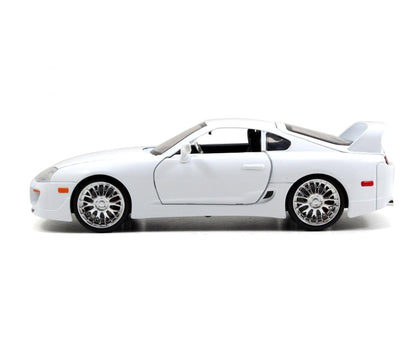 Jadatoys Brian's Toyota Supra 1995 White - Fast & Furious 1:24 Modell - Artexio