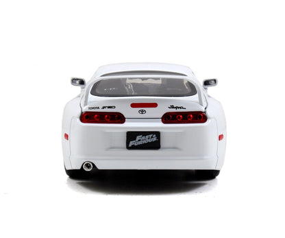 Jadatoys Brian's Toyota Supra 1995 White - Fast & Furious 1:24 Modell